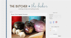 Desktop Screenshot of blog.thebutcherandthebaker.com