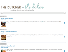 Tablet Screenshot of blog.thebutcherandthebaker.com